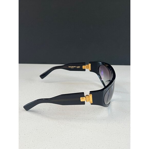 BALMAIN Novelty 62mm Shield BLACK Sunglasses main image 6